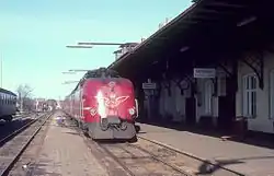 Ehemaliger Bahnhof Frederikshavn, 1975