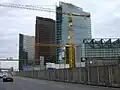 Dywidag-Baustelle am Potsdamer Platz in Berlin im Jahr 2000