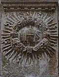 IHS an einer ehemaligen Jesuitenkirche in Dubrovnik (Ragusa)
