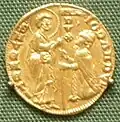 Golddukate mit dem Dogen Giovanni Dandolo (1280–1289)