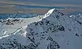 Nordansicht im Winter vom Mt. Taylor aus