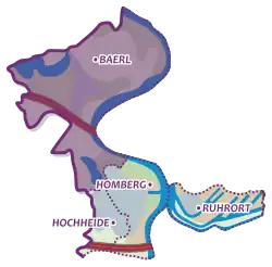 Karte von Baerl