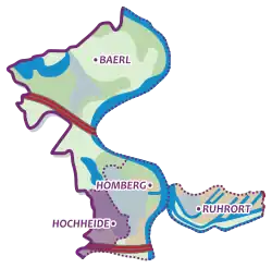 Karte von Hochheide