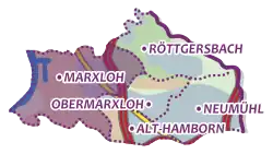 Karte von Marxloh