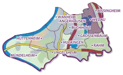 Karte von Wedau