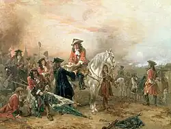 The Duke of Marlborough Signing the Despatch at Blenheim