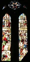 Glasgemälde von Marcillat im Dom