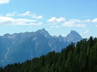 Cima dei Preti und Monte Duranno (2668&nbsp;m)
