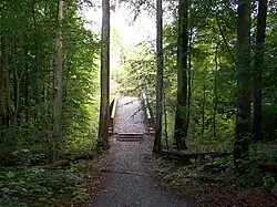 Brücke in den Schlosspark