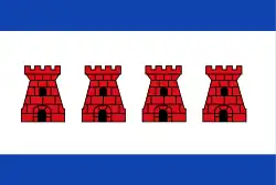 Flagge des Ortes Dwingeloo