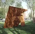 Dynamisches Rechteck (1994), Skulpturenmeile Mannheim