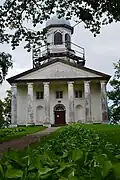 Lutherische Kirche in Dzērbene