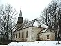 Dzirciems: (Gemeinde Zentene) Lutherische Kirche