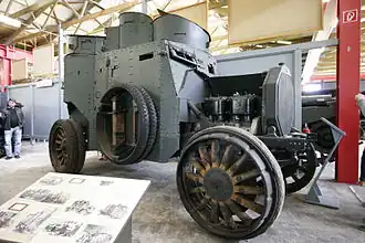 Panzermuseum: Einziges erhaltenes Exemplar Schupo-Sonderwagen Typ Daimler DZVR 21