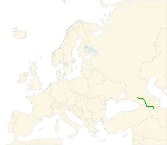 Verlaufskarte der E117
