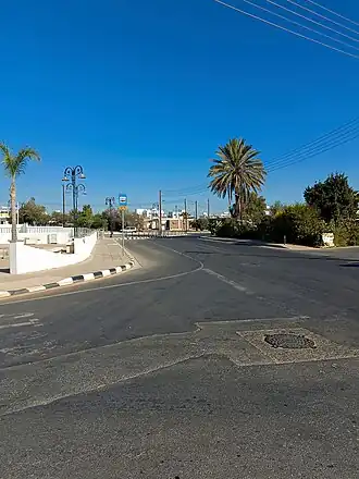 Straße E309 in Liopetri