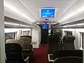 Innenraum eines Eurostar 320 (erste Klasse)