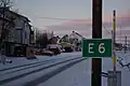Ende der E&nbsp;6 in Kirkenes