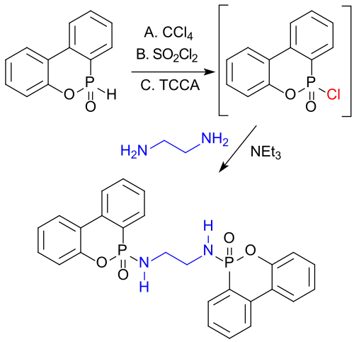 Synthese von EDA-DOPO