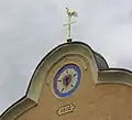 Der westliche Giebel