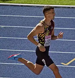 Kevin Borlée Rang vier in 45,10&nbsp;s
