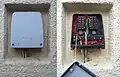 EVz 80: links geschlossen, rechts Deckel abgenommen