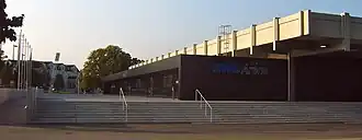 Eingangsbereich der EWS Arena (2009)