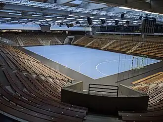 Innenaufnahme der EWS Arena (2019)