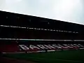 Blick auf den East Stand