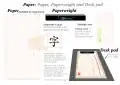 Papier und Papiergewicht