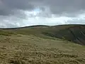 Anstieg von Norden vom Hochplateau Moine Mòr zum Gipfelplateau des Mullach Clach a’ Bhlàir