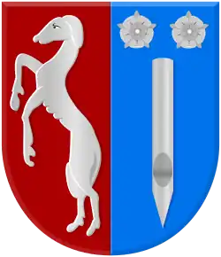 Wappen des Ortes Easternijtsjerk