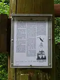 Das Schild am Ebersnackenturm
