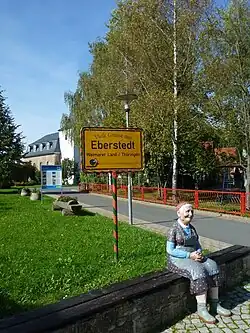 Ortseingang von Eberstedt