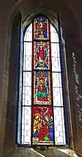 Bemaltes Fenster der Schlosskapelle