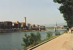 Straßenbrücke über den Ebro
