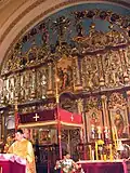 Ikonostase in der rumänisch-orthodoxen Kirche