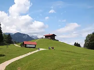 Westgipfel, Blick von Osten