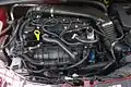 Motorraum eines Ford Focus mit 1,6-Liter-EcoBoost-Motor