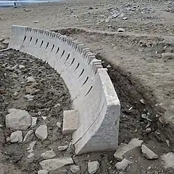 Modell der Sperrmauer (September 2025)