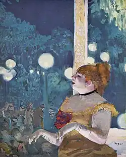 Edgar Degas: Au Café Concert: La Chanson du Chien, 1875