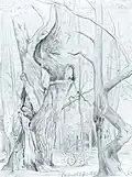 Edmund Kanoldt: Baumstudie (Hasbruch)