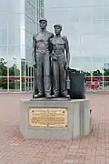 Alter und junger Bergmann (um 1953)