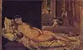 Édouard Manet: Venus von Urbino Skizze nach Tizian
