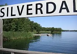 Edsviken Bootanleger "Silverdal" im Juli 2006