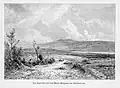 Historische Ansicht vom Cepich-See und naher Umgebung, um 1891