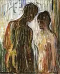 Amor und Psyche (1907), Öl auf Leinwand, 119,5 × 99 cm, Munch-Museum Oslo