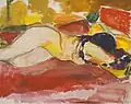 Edvard Munch: Liegender weiblicher Akt