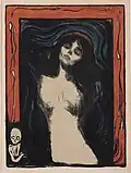 Madonna (Lithografie, 1895)