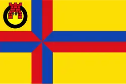 Flagge des Ortes Eelde